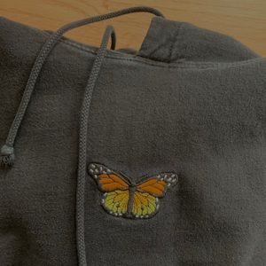 BRANDY MELVILLE BUTTERFLY HOODIE